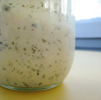 Ranch Dressing recipe from scratch