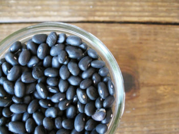 Dried black beans