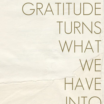 gratitude