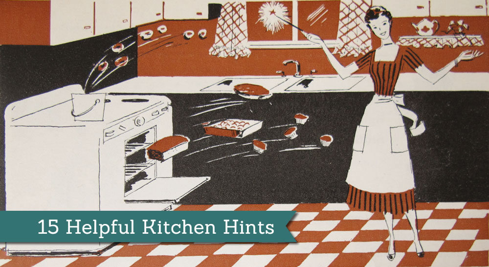1950s kitchen hints