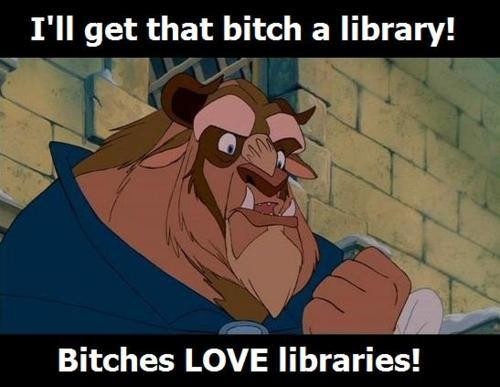 Bitches love libraries