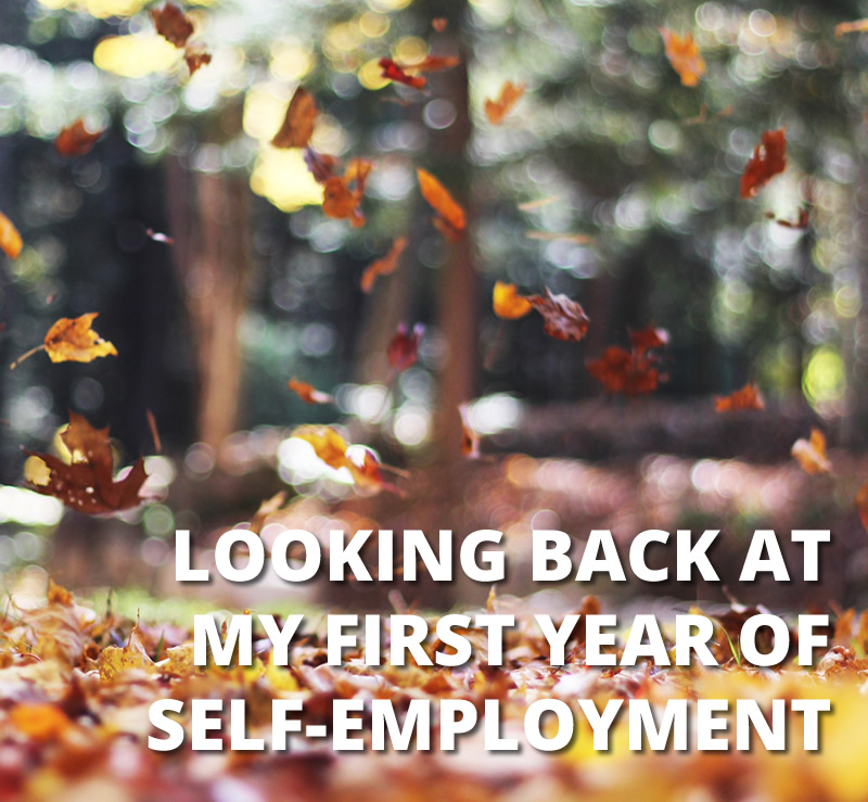 Lessons learned from my first year of self-employment
