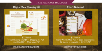 Complete meal planning kit (best value!)